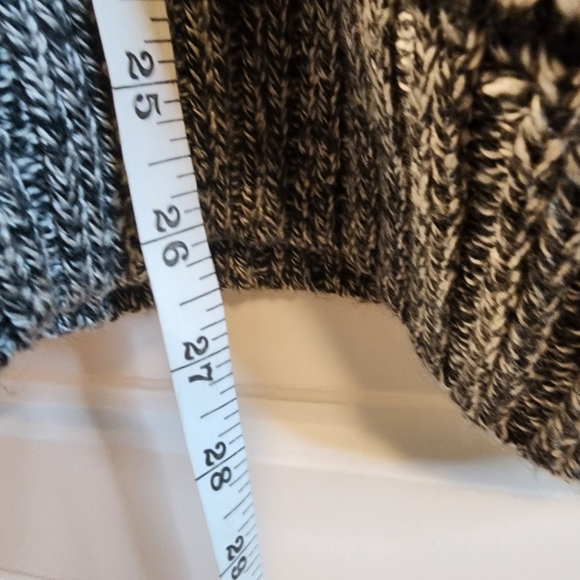 WIND RIVER Sweater/man wool blend knit Shirt/full zip/geometric pattern Top - Picture 7 of 7